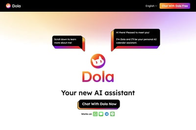 Dola - AI Calendar Assistant preview